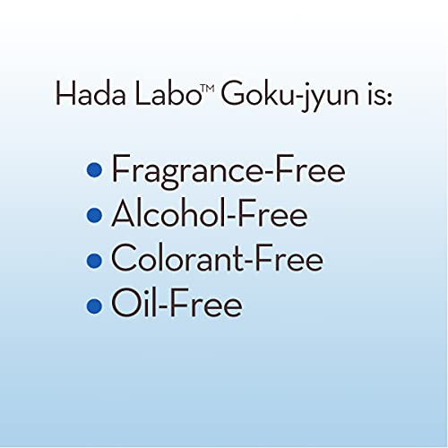 Hada Labo Goku-jyun Milk Lotion - 4.7 fl oz (140 mL) - Packaging May Vary, (2881)