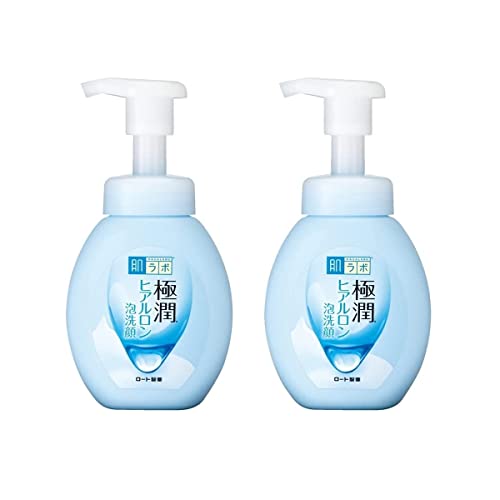 Hadalabo Japan Gokujyun Hyaluronic Acid Moisture Bubble Foaming Cleanser (160ml) 2set