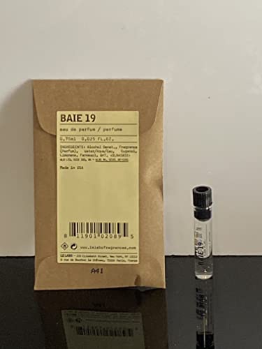 Le Labo Baie 19 Eau de Parfum 0.025 Ounce Sample