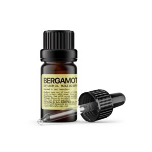 Bergamote Diffuser Oil, Niche Scent Fresh and Delicate, Bergamot, Petitgrain, Grapefruit, Orange, Vanilla, Vetiver, Amber, Musk, Cedarwood Oils Blend for Ultrasonic Diffuser Scent Projects…