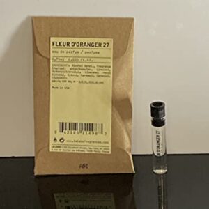 Le Labo Fleur D'Oranger 27, Deluyxe Mini.025 oz