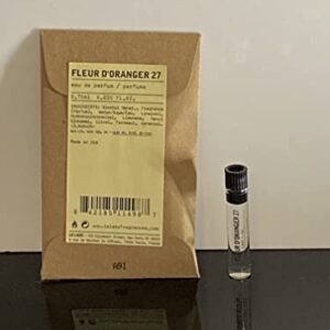 Le Labo Fleur D'Oranger 27, Deluyxe Mini.025 oz