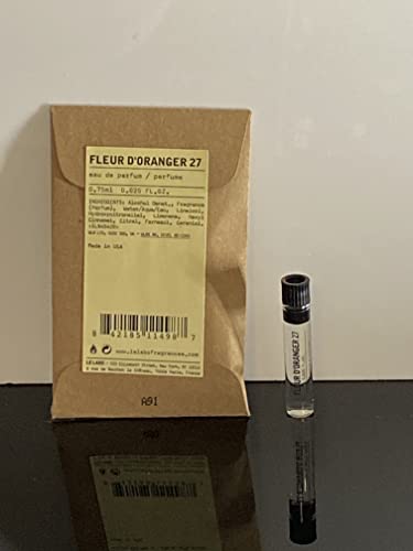 Le Labo Fleur D'Oranger 27, Deluyxe Mini.025 oz