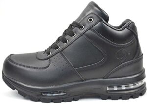 labo men’s black hiking leather boot air heel 5712 9.5