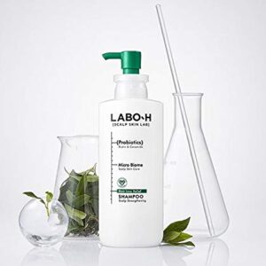 LABO-H Probiotics Hair Loss Symptom Relief Scalp Skin Care Kit, Shampoo Scalp Strengthening 400ml / 13.5 fl oz + Probiotics Hair Loss Symptom Relief Scalp Strengthening Treatment 200ml / 6.8 fl oz