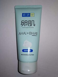 hada labo aha + bha face wash 130g