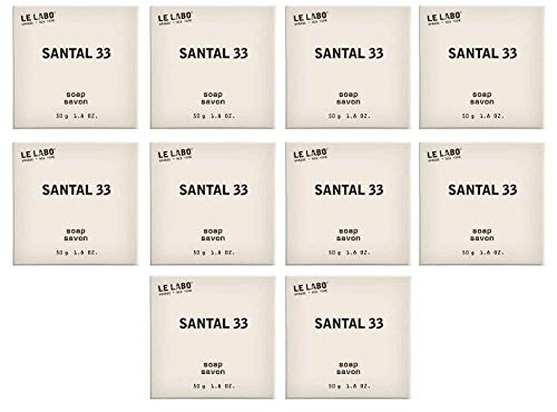 Le Labo Santal 33 Soap- Set of 10, 50 gram Soaps