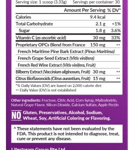 LABO Nutrition Super OPCS – Premium French Maritime Pine Bark Extract, 150mg per Serving – for Healthy Circulation, Radiant Skin, Immunity, Heart Health, Antioxidant Protection – Gluten Free