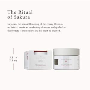 RITUALS Sakura Body Cream & Refill Set - Moisturizing Cream with Antioxidants, Sunflower Oil, Rice Milk & Cherry Blossom - 14.8 Fl Oz