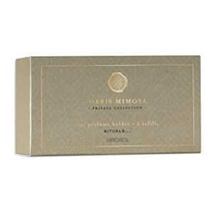 RITUALS Orris Mimosa Luxury Car Perfume - Car Fragrance with Orris Root & Mimosa Flowers Scent - 0.2 Oz