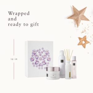 RITUALS Sakura Renewing Gift Set - Foaming Shower Gel, Body Cream, Hair & Body Mist & Mini Fragrance Sticks with Rice Milk & Cherry Blossom - Large