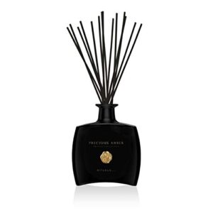 rituals precious amber luxury oil reed diffuser set – fragrance sticks with juniper, fresh cardamom, vetiver, patchouli & amber – 15.2 fl oz