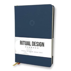 quarterly ritual design planner for high performers and over achievers – execute daily routines, set outcomes and accomplish goals. find balance as a solopreneur between business and life – hardcover 90 day notebook