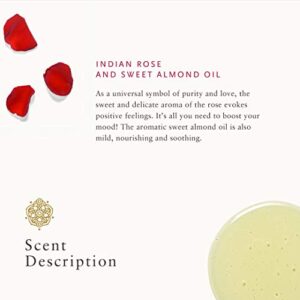 RITUALS Ayurveda Rebalancing Home Decor Scented Candle - Aromatherapy Candle with Indian Rose & Sweet Almond Oil - 10.2 Oz