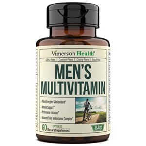 multivitamin for men – daily men’s multivitamins supplement with vitamin a, vitamin c, vitamin d, vitamins e & b12, zinc, calcium, magnesium & more for energy and immune health support. 30 day supply