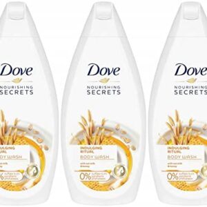 Dove Nourishing Secrets Indulging Ritual Body Wash, 16.9 Ounce / 500 Ml (Pack of 3) International Version