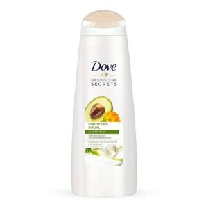 dove nourishing secrets fortifying ritual shampoo avocado, 12 fl oz (pack of 2)