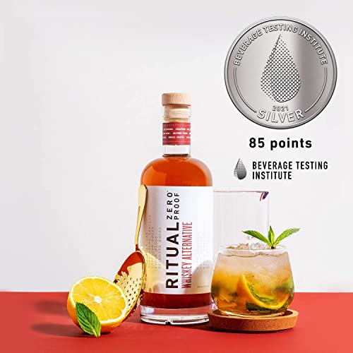 RITUAL ZERO PROOF Gin, Tequila & Whiskey Alternatives | Award-Winning Non-Alcoholic Spirits | 25.4 Fl Oz (750ml) Each | Low & No Calorie | Keto, Paleo & Low Carb Diet Friendly | Alcohol Free Cocktails