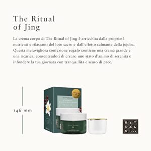 RITUALS Jing Calming Body Cream & Refill Set - Nourishing Body Cream with Sacred Lotus & Jujube - 14.8 Fl Oz