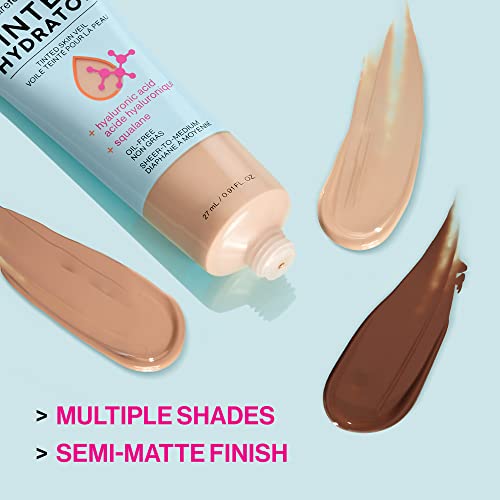 Wet n Wild Bare Focus Tinted Hydrator Matte Finish, Light Medium, Oil-Free, Moisturizing Makeup | Hyaluronic Acid | Sheer To Medium Coverage