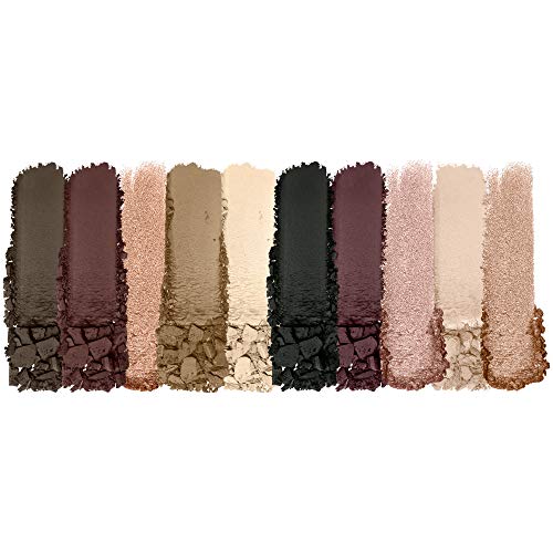 wet n wild Color Icon 10-Pan Eyeshadow Makeup Palette, Brown Nude Awakening, Long Lasting, Shimmer, Metallic, Glittery, Matte, Rich Smooth Pigment, Cruelty Free