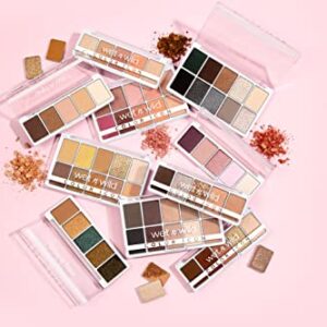 wet n wild Color Icon 10-Pan Eyeshadow Makeup Palette, Brown Nude Awakening, Long Lasting, Shimmer, Metallic, Glittery, Matte, Rich Smooth Pigment, Cruelty Free