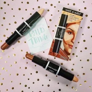 wet n wild MegaGlo Dual-Ended Contour Stick, Light Medium, Cruelty-Free