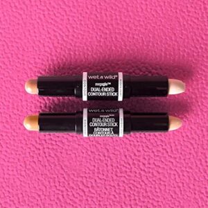 wet n wild MegaGlo Dual-Ended Contour Stick, Light Medium, Cruelty-Free