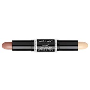 wet n wild MegaGlo Dual-Ended Contour Stick, Light Medium, Cruelty-Free