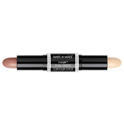 wet n wild MegaGlo Dual-Ended Contour Stick, Light Medium, Cruelty-Free