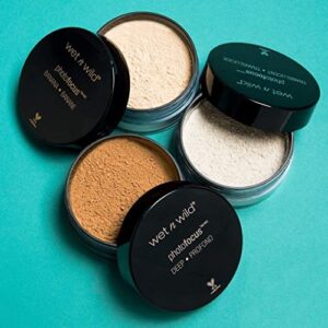 Wet n Wild Photo Focus Loose Baking Setting Powder, Banana | Sheer | Highlighter Makeup | Suitable for All Skin Tones