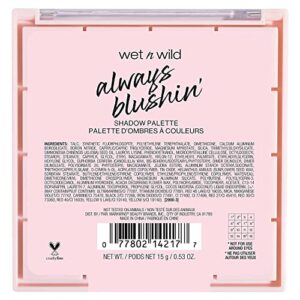 wet n wild Always Blushin' Palette Always Blushin' 1114217