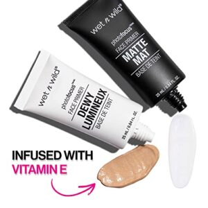 wet n wild Photo Focus Dewy Face Primer, Till Prime Dew us Part, 0.84 Fluid Ounce