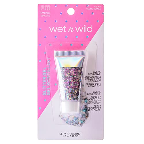 Body Glitter by Wet n Wild Fantasy Makers Glitter Gel Silver Seeing Double