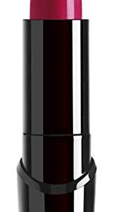 wet n wild Silk Finish Lipstick| Hydrating Lip Color| Rich Buildable Color| In The Near Fuchsia Pink