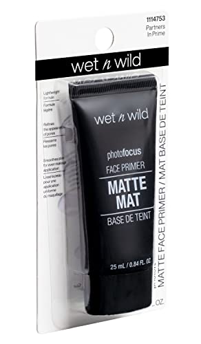 Face Primer By Wet n Wild Photo Focus Matte Face Primer Clear Partners in Prime