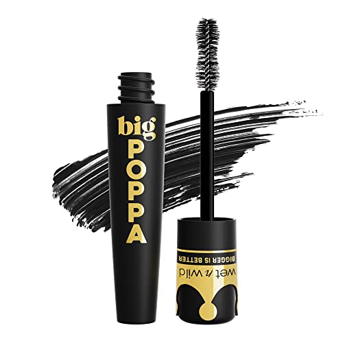 Wet n Wild Big Poppa Mascara | Volumizing | Lifting | Lengthening | Nourising | Blackest Black