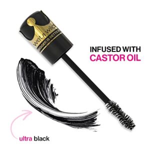 Wet n Wild Big Poppa Mascara | Volumizing | Lifting | Lengthening | Nourising | Blackest Black