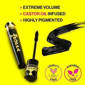 Wet n Wild Big Poppa Mascara | Volumizing | Lifting | Lengthening | Nourising | Blackest Black