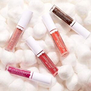 wet n wild Lip Cream Cloud Pout Marshmallow Matte Liquid Lipstick, Lip Mousse, Red Madness, Marshmallow Flavored