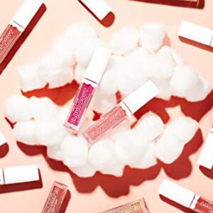 wet n wild Lip Cream Cloud Pout Marshmallow Matte Liquid Lipstick, Lip Mousse, Red Madness, Marshmallow Flavored