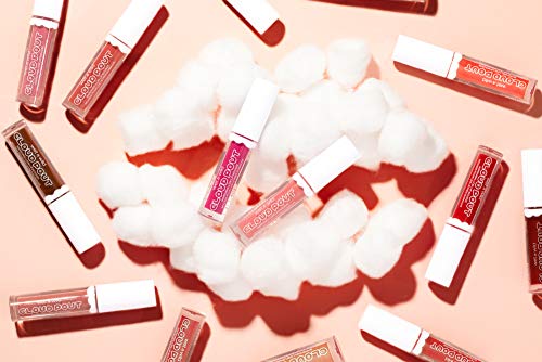 wet n wild Lip Cream Cloud Pout Marshmallow Matte Liquid Lipstick, Lip Mousse, Red Madness, Marshmallow Flavored