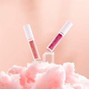 wet n wild Lip Cream Cloud Pout Marshmallow Matte Liquid Lipstick, Lip Mousse, Red Madness, Marshmallow Flavored