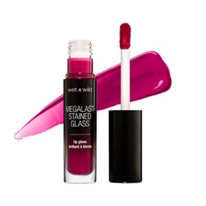 wet n wild mega last stained glass lip gloss, love blinding glare