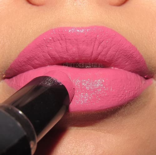 wet n wild Silk Finish Lipstick| Hydrating Lip Color| Rich Buildable Color| Dark Pink Frost