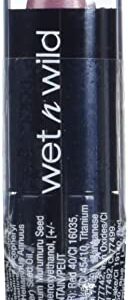 wet n wild Silk Finish Lipstick| Hydrating Lip Color| Rich Buildable Color| Dark Pink Frost