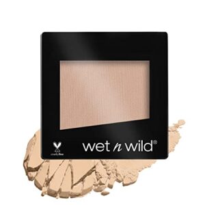 wet n wild color icon matte eyeshadow single | high pigment long lasting | brulee, 0.06 ounce (pack of 1), (348a)