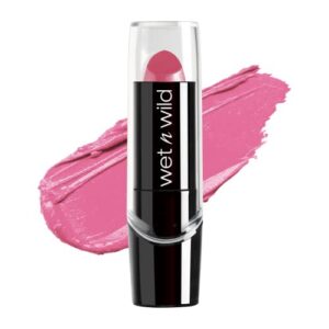 wet n wild silk finish lipstick| hydrating lip color| rich buildable color| pink ice