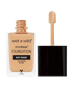 wet n wild photo focus foundation, buff bisque, 1 fluid ounce