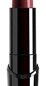 Wet n Wild Silk Finish Lipstick, Hydrating Lip Color, Rich Buildable Color, Black Orchid Red